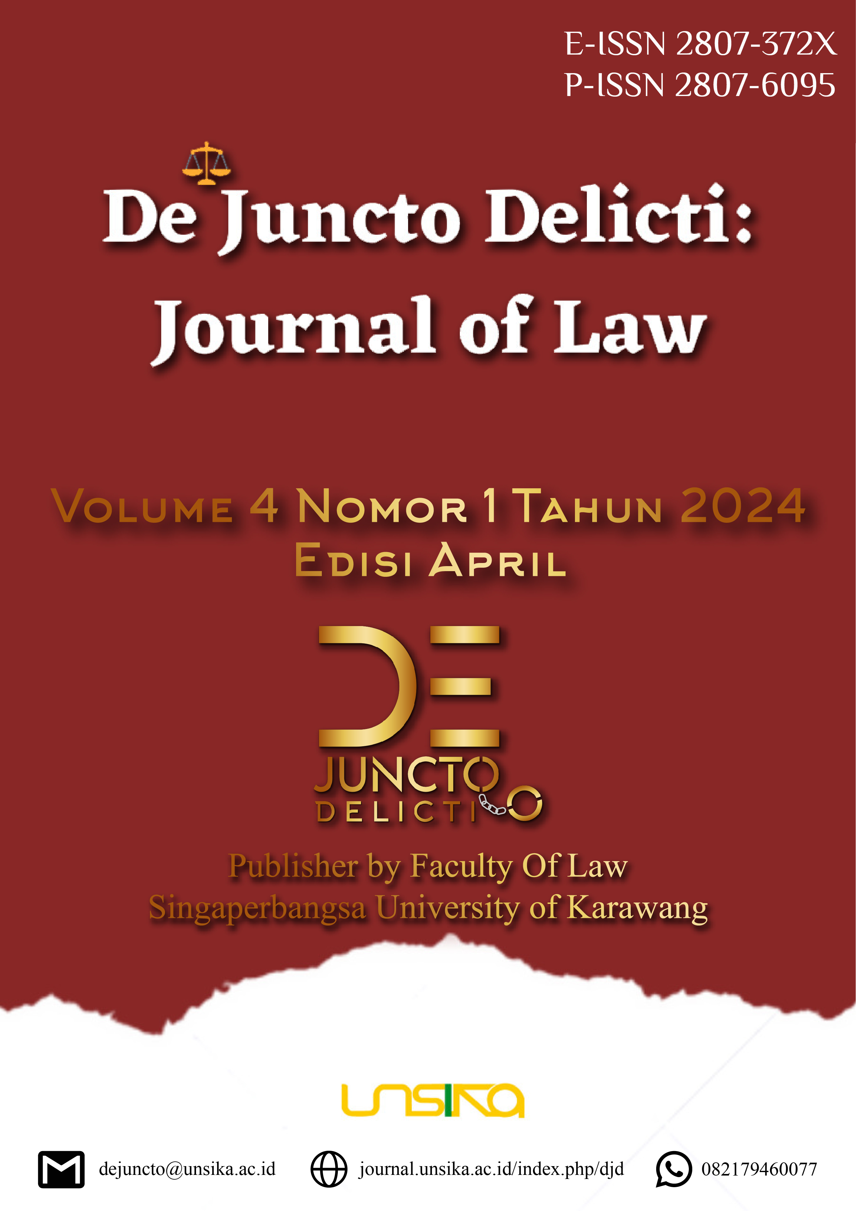 					View Vol. 4 No. 1 (2024): Volume 4 Nomor 1 Edisi  April 2024
				