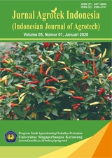 					View Vol. 5 No. 1 (2020): Jurnal Agrotek Indonesia (Indonesian Journal of Agrotech)
				